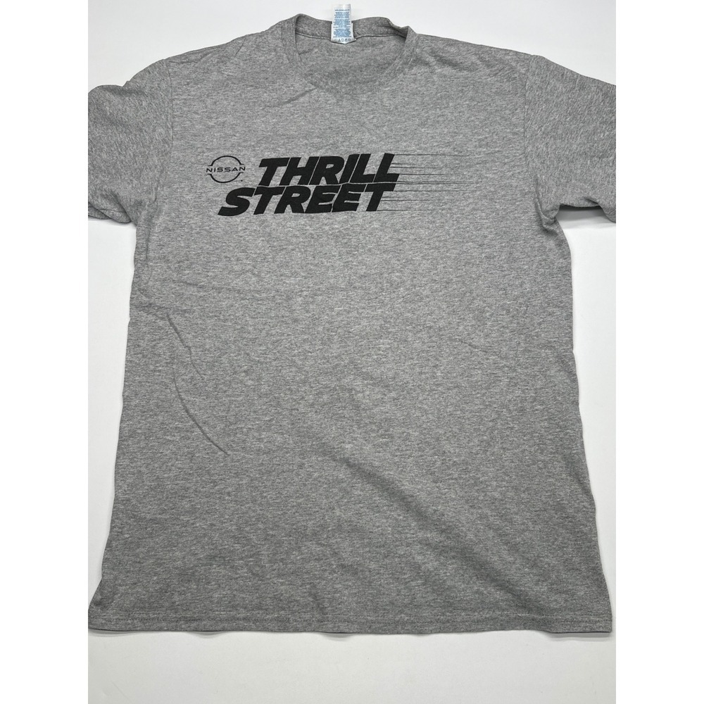 Nissan Thrill Street Graphic T-Shirt Mens Delta Pro‎ Weight Medium Gray
